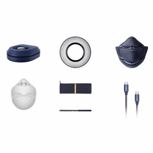 Dyson Zone Satin Silver/Ultra Blue Dyson Zone Satin Silver/Ultra Blue