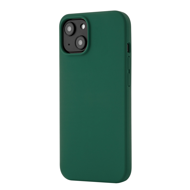 Фото Чехол защитный uBear Touch Case для iPhone 14 Plus, силикон, софт-тач, зелёный Фото Чехол защитный uBear Touch Case для iPhone 14 Plus, силикон, софт-тач, зелёный