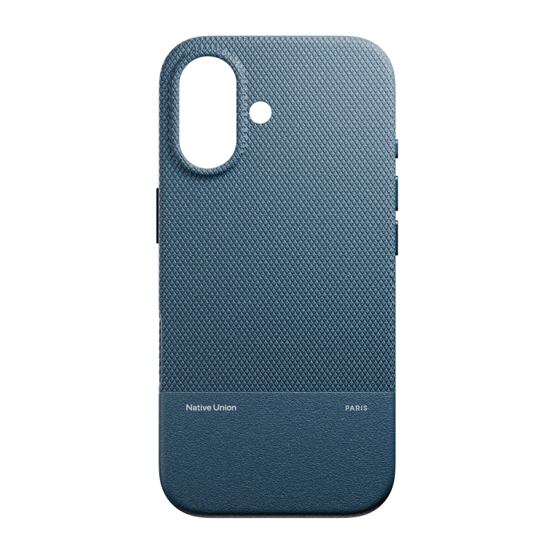 Фото Чехол Native Union Paris (Re)Classic Case для iPhone 17, синий Фото Чехол Native Union Paris (Re)Classic Case для iPhone 17, синий