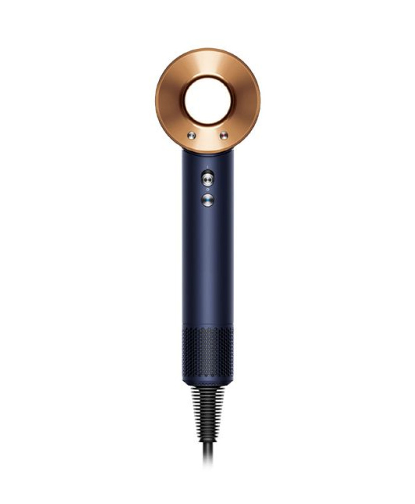 Фото Фен Dyson Supersonic HD08, Blue/Copper На фото изображено Фен Dyson Supersonic HD08, Blue/Copper