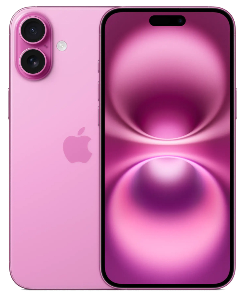 Фото Apple iPhone 16 Plus, 128 ГБ, Розовый На фото изображено Apple iPhone 16 Plus, 128 ГБ, Розовый